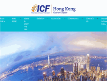 Tablet Screenshot of icfhk.org